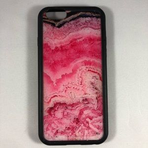 Pink stone wildflower case for 6/6s iPhones